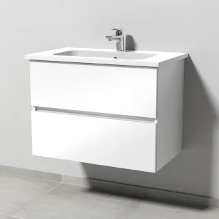 Sanipa Solo One Euphoria Waschtisch-Set 780mm, weiss glanz PS02178