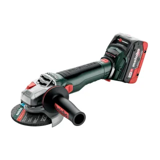 Metabo Akku-Winkelschleifer WB 18 LT BL 11-125 Quick mit Bremse, Schnellspannmutter - metaBOX 165 L - 613054810