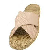 Siebi`s Siebi's Matera Strand-und Badeschuh Pantolette in Bastoptik für Damen Schlappen