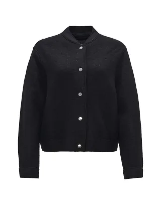 Opus - Bomberjacke - Hosana schwarz - Gr. - 40
