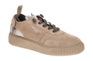 CRICKIT Damenschuhe Maura035 71474 PARIA beige/metall Sneaker Easy-In ULTRA l...
