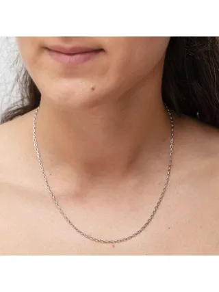 Zeeme Basic Collier 925/- Sterling Silber Ankerkette 60cm