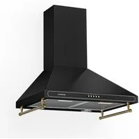 Klarstein Deckenhaube Victoria 60 Dunstabzugshaube Serie Victoria 60 Wandhaube 60 cm Retro-Bronze 644,5 m³/h 3 Modi LED Alu Victoria 60 Dunstabzugshaube, Abluft oder Umluft Abzughsaube Dunstabzug Ablufthaube Umlufthaube