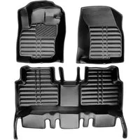 fussmattenprofi.com Auto-Fußmatte 5D Premium Auto Fussmatten für VW Touran (2.Gen) 2015-2026 (1 St), für Volkswagen Volkswagen Touran