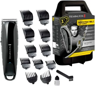 Remington Haarschneider "HC5880" 11 Aufsätze Friseur-Motor, 11 Aufsteckkämme,Netz-/Akkubetrieb, Aufbewahrungskoffer