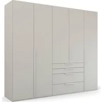 rauch Drehtürenschrank Kleiderschrank Schrank Garderobe Wäscheschrank PURISMA (in den Breiten 151/201/251/301 cm, inkl. SOFT-CLOSE-FUNKTION) mit Schubladen und umfangreichem Zubehör MADE IN GERMANY