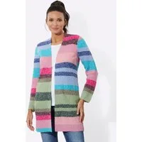 Sieh an! Strickjacke Strickmantel Langarm Rippoptik