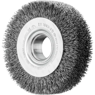 PFERD TOOLS POS Rundbürste breit ungezopft RBU Stahl-Draht Schleifbock - 43701109