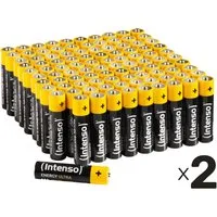 Intenso INTENSO Micro-Batterie-Set Energy Ultra, AAA LR03, Alkaline, 200 Stück Batterie