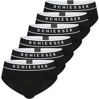 Schiesser Slip 6er Pack 95/5 Organic Cotton (Spar-Set) Rio Slip / Unterhose - Baumwolle - ohne Eingriff
