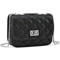 LASCANA Umhängetasche Minibag, Schultertasche, Henkeltasche, Crossbody Bag, Handtasche Damen zum Umhängen, mit Kettenhenkel, VEGAN
