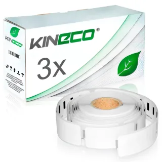 3 Etiketten für Dymo 99017 S0722460 12x51mm