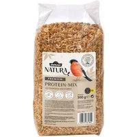 Dehner Natura Premium Wildvogelfutter, Protein-Mix, 500 g Insekten, Hauptfutter für: Wildvogel, Gartenvögel, aus Gammarus / Insekten, Ganzjahres Vogelfutter