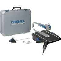 DREMEL Dekupiersäge, Moto-Saw MS20-1/5 2in1 mit 1 Vorsatzgerät, 5 Zubehöre