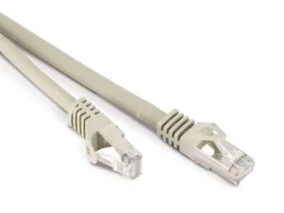 S-IMPULS RJ45 Patchkabel S/FTP (PIMF), m. CAT.7 Rohkabel, 30 m, grau