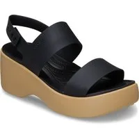 Crocs Brooklyn Sky Sandal Plateausandale Sandalette, Sommerschuh mit Riemenverschluss