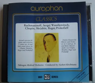 Rachmaninoff Wassiljewitsch Chopin Skrjabin Reger Prokofieff CD 1988