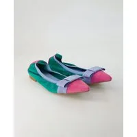 Terry Ivonne Ballerina Obermaterial: Leder