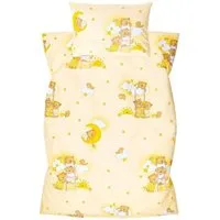 Amilian Kinderbettwäsche 100x135 - Bettwäsche Kinder - Kopfkissenbezug 40x60 cm Babybettwäsche, 2 teilig, 100% Baumwolle, für Mädchen und Jungen