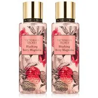 Victorias Secret Duft-Set Blushing Berry Magnolia Fragrance Mist Doppelpack 2 × 250 ml, Doppelpack mit fruchtig-floralem Duft und 500 ml Gesamtinhalt