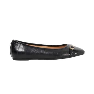 Dune London - "Lo Habitats" Ballerinas für Damen, Leder, mit Schnalle (Schwarz)