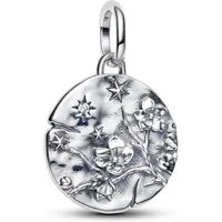 Pandora Charm-Einhänger Pandora ME Kirschblüte Medaillon-Charm 794085C01 (1-tlg)