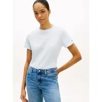 Tommy Hilfiger Kurzarmshirt REG CORP LOGO C-NK SS Baumwolle