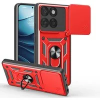 betterfon Handyhülle für Motorola Edge 60 / Edge 60 Fusion Panzerhülle mit Kameraschutz, Outdoorhülle mit Ringhalter, Silikonkern & präziser Passform