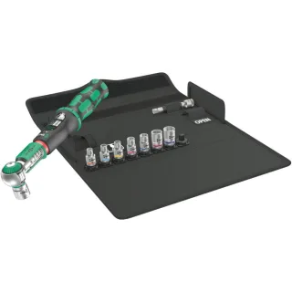 Wera Safe-Torque A 1 Imperial Set 1, 1/4" Vierkant, 2-12 Nm, 10-teilig - 05075831001