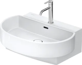 Duravit Balcoon Waschtisch 650x480, mit Überlauf, mit Hahnloch, 241165AA00