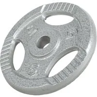 GORILLA SPORTS Hantelscheibe Hantelscheibe Guss Gripper 0,5-20 KG, 5 kg, (1-tlg)