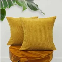 Amilian Kissenbezug Sofakissenbezüge 2er Set - Kissenbezüge für Sofa Couch Bett, (2 Stück), 40x40 cm, Hotelverschluss, weich und pflegeleicht
