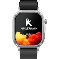 Knauermann PRO 4 (2026) Gesundheitsuhr mit Anruf & SOS Funktion Smartwatch, Bluetooth