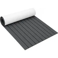 Clanmacy Bodenmatte Teak EVA Schaum Marine Teak Bodenbelag Matte Deck Teppich 240x60/90cm