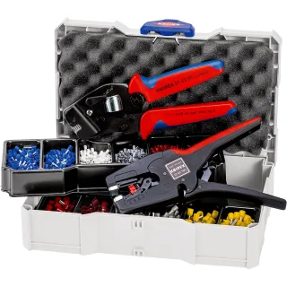 KNIPEX Crimp-Sortiment für Aderendhülsen 265 mm - 979017