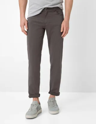 Brax Herren Five-Pocket-Hose Style CADIZ DARK GREY, grau, Gr. 32/32