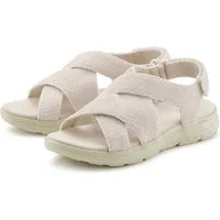Vivance by Lascana Sandalette, Sommerschuh, offener Schuh Sandale NEU mit Klettverschluss VEGAN