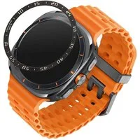 kwmobile Smartwatch-Hülle Schutzring für Samsung Galaxy Watch Ultra 47mm Fitnesstracker, Bezel Ring Lünette in Schwarz Silber