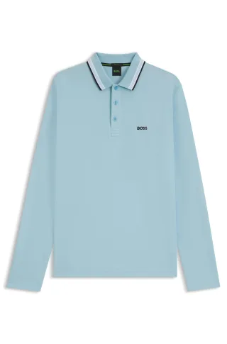 BOSS Menswear Green - Plisy light blue - Gr. - M