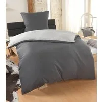 Dreamhome Wendebettwäsche 135x200 + 80x80 cm atmungsaktiver Bettbezug, Sommerbettwäsche, Für Allergiker geeignet, pflegeleicht, angenehm weicher Stoff