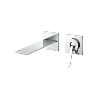 TOTO Zweiloch-Einhebel-Waschtischmischer ZL, Unterputzausführung, Ausladung 175mm TLP02309EA