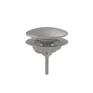 LAUFEN Ablaufabdeckung mit Kelch für Click-Clack System, Inox brushed, H2951391610001 H2951391610001