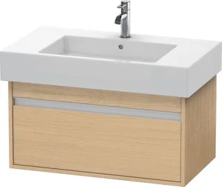 Duravit Ketho Waschtischunterbau wandhängend Natur Eiche Matt 800x455x410 mm - KT669003030 KT669003030