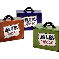 WieWin Spardose SPARDOSE 14CM URLAUBSKASSE 31620, (1-tlg)
