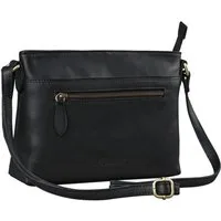 Benthill Umhängetasche Damen Echt Leder Handtasche Schultertasche Tasche Vintag Umhängetasche, Schultergurt / Umhängegurt Reißverschlussfach