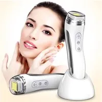 COOL-i ® Anti-Aging-Gerät Kabelloses RF-Pflegegerät mit Wärmefunktion, tragbar, leicht bedienbar, ideal zur ergänzenden Hautpflege zu Hause