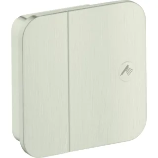 hansgrohe Axor One Fertigmontageset 45771820 Unterputz-Absperrventil, 1 Verbraucher, brushed nickel