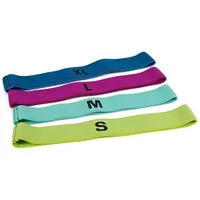 Sport-Thieme Stretchband Loop-Bänder-Set Resistance, Trainiert Bauch, Beine, Rücken, Schulter und Arme