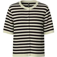 pieces Strickjacke PCORINA SS STRIPE KNIT CARDI PWP BC
