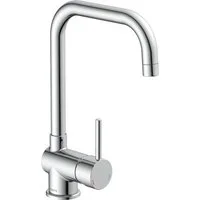 Schütte Spültischarmatur YORK praktische Cold-Start-Funktion zum Energiesparen, 360° schwenkbar